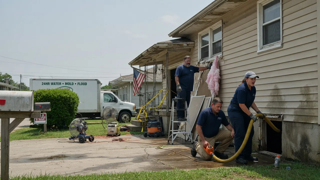 Water Damage Repair in Dorset, OH near me